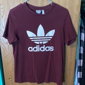 Adidas Maroon T-Shirt